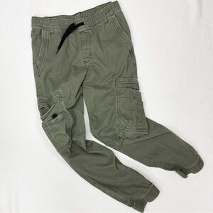 Wrangler Boys Olive Cargo Pants 14 Regular